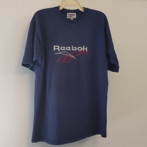 Reebok Other - Vtg LG Embroidered Reebok Logo Shirt Sz XL